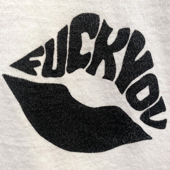 NEW LAUREN MOSHI URSULA FXCK YOU TEE - Picture 8 of 11